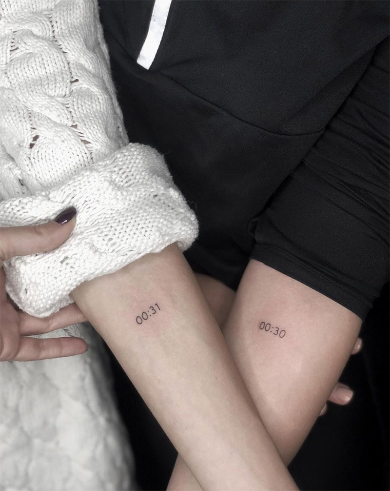 6 Matching Minimalistic Tattoos To Get With Your Besties  GirlStyle  Singapore